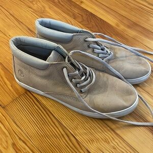 Timberland leather suede lace up sneakers size 8.5
